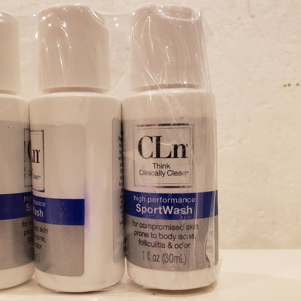 Set of 6 Travel Size CLn High Performance Sport Wash